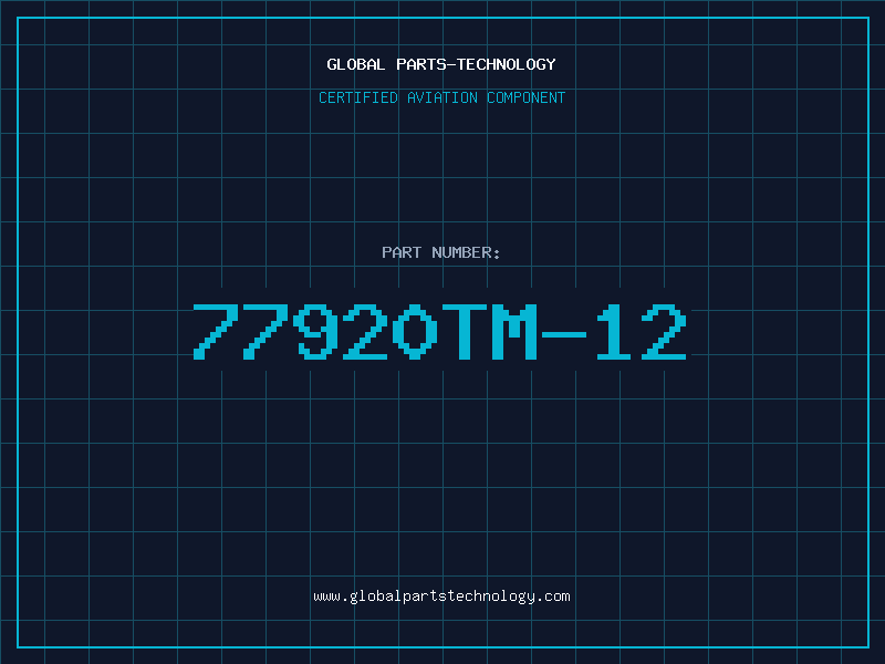 Aviation Part 77920TM-12