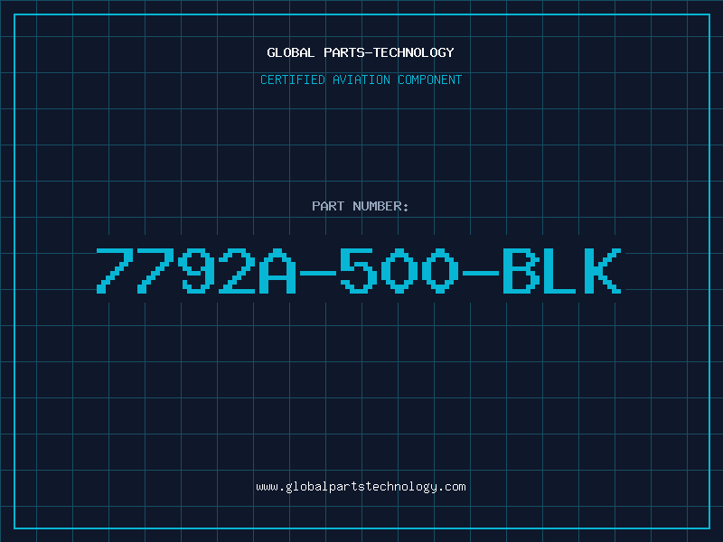 Aviation Part 7792A-500-BLK