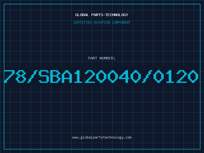 Aviation Part 78/SBA120040/0120