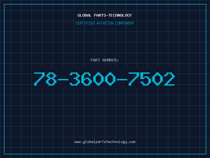 Aviation Part 78-3600-7502