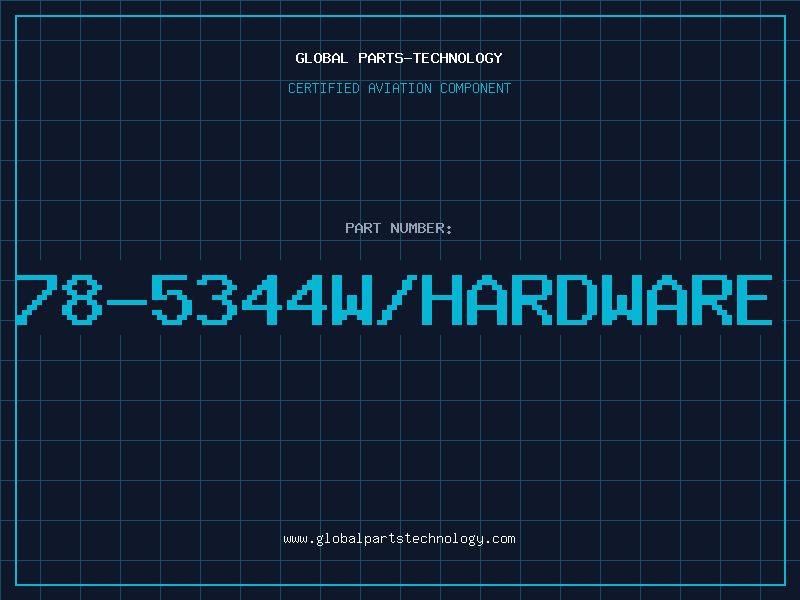 Aviation Part 78-5344W/HARDWARE