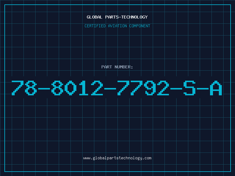 Aviation Part 78-8012-7792-S-A