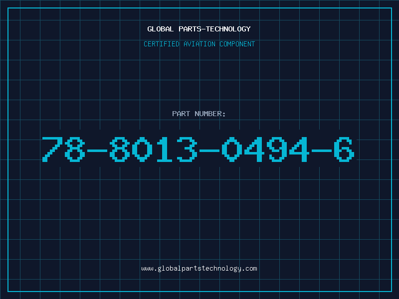 Aviation Part 78-8013-0494-6