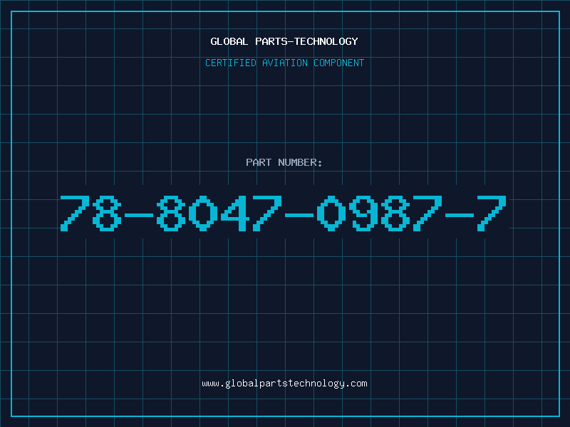 Aviation Part 78-8047-0987-7