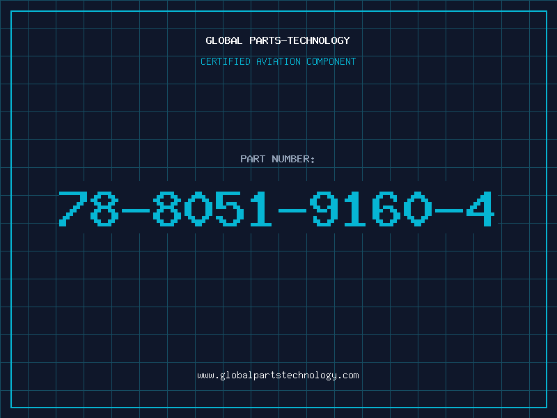 Aviation Part 78-8051-9160-4