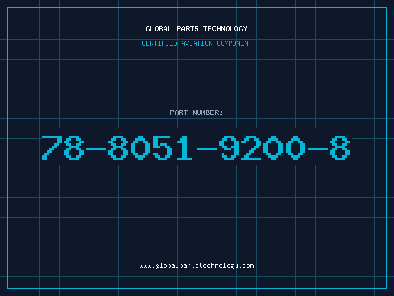 Aviation Part 78-8051-9200-8
