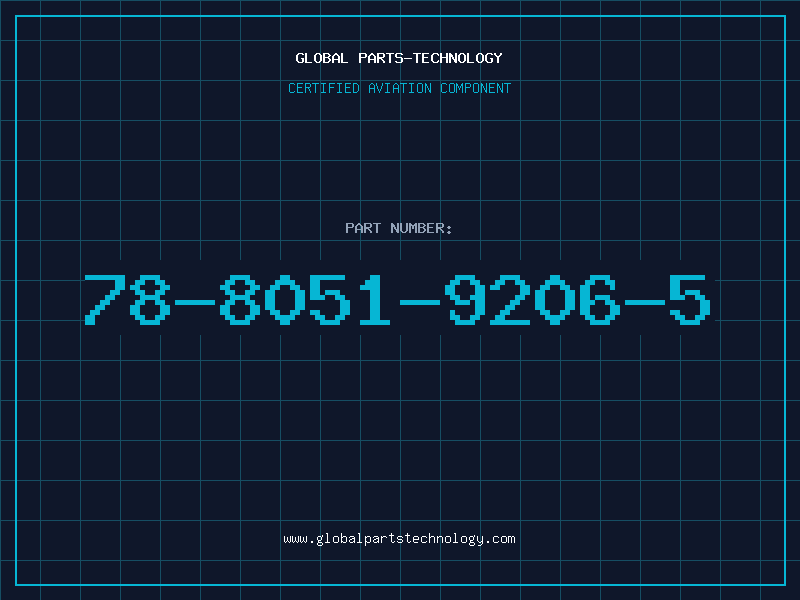 Aviation Part 78-8051-9206-5