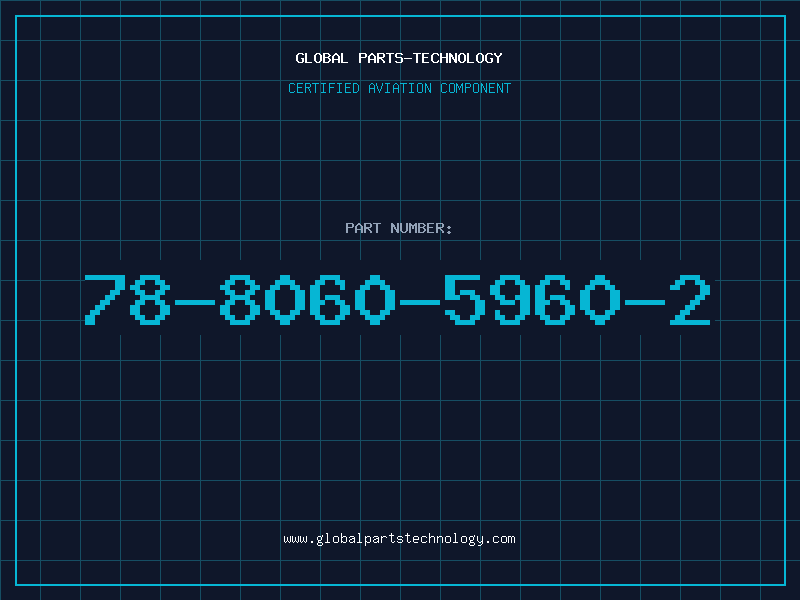 Aviation Part 78-8060-5960-2