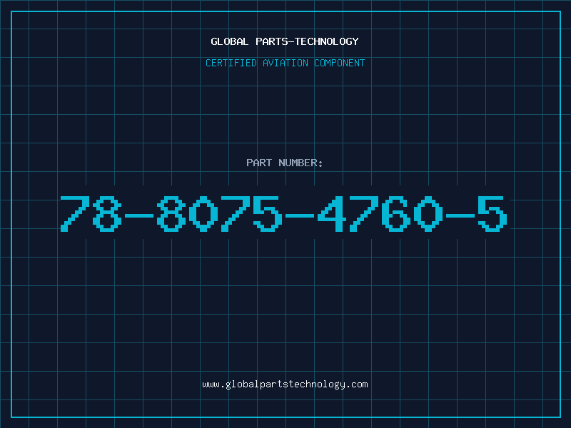 Aviation Part 78-8075-4760-5