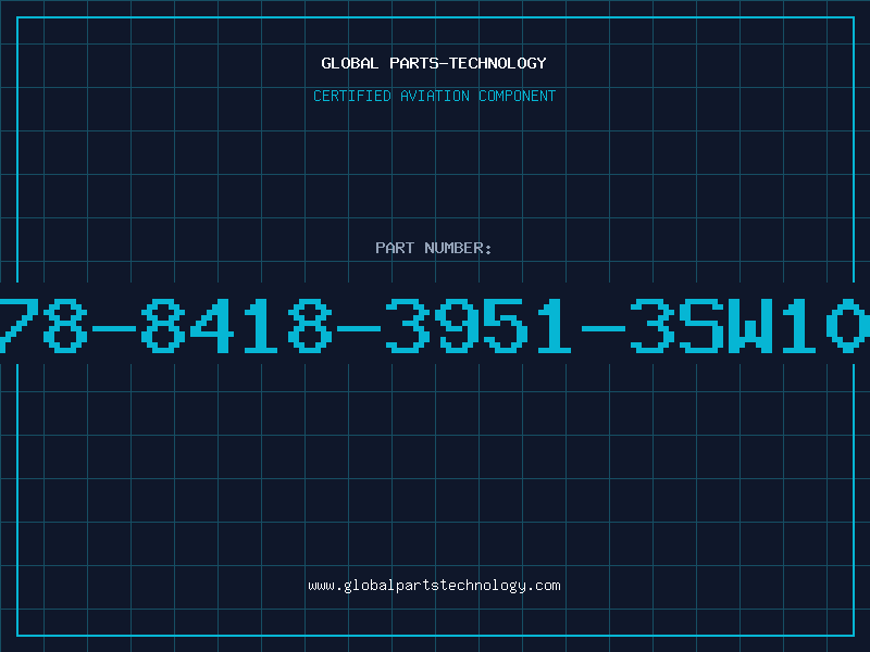 Aviation Part 78-8418-3951-3SW10