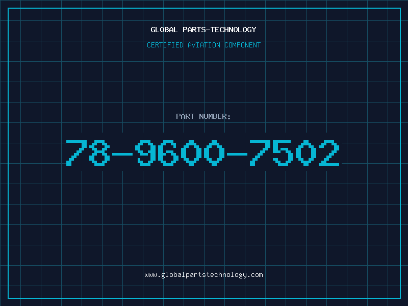 Aviation Part 78-9600-7502