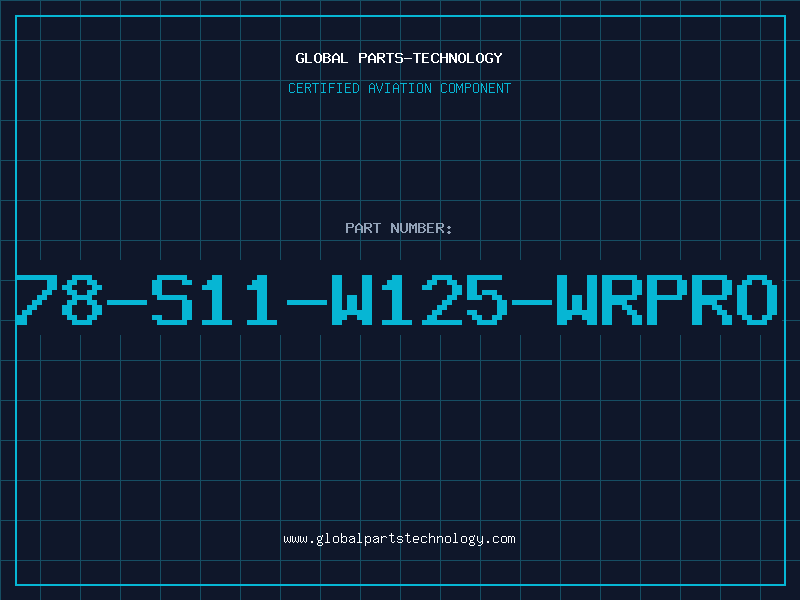 Aviation Part 78-S11-W125-WRPRO