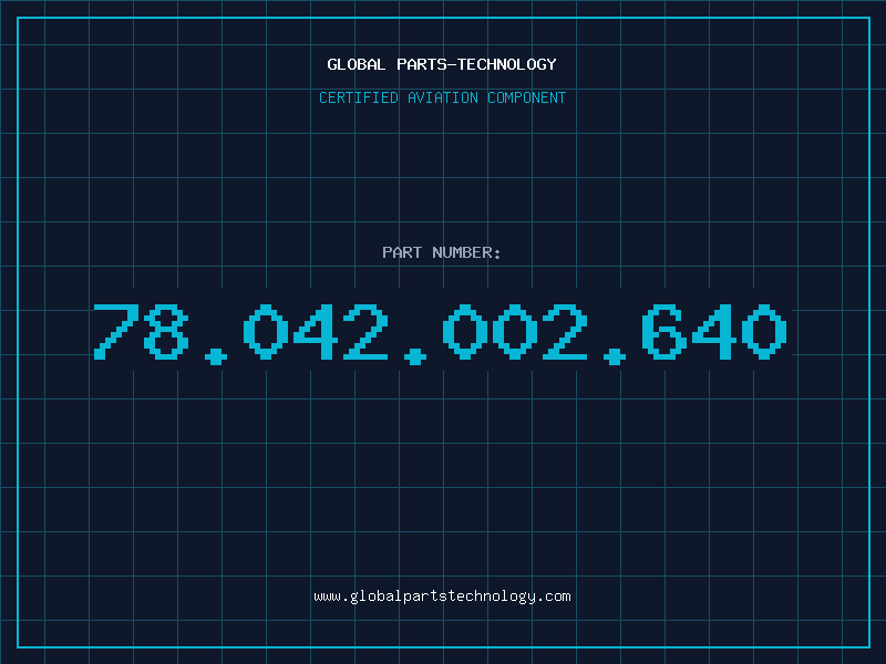Aviation Part 78.042.002.640