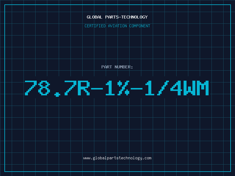 Aviation Part 78.7R-1%-1/4WM