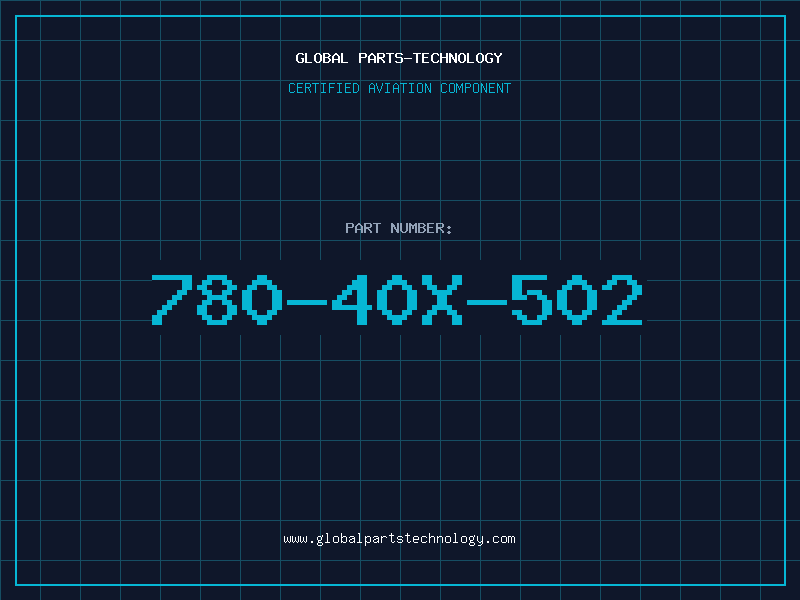 Aviation Part 780-40X-502