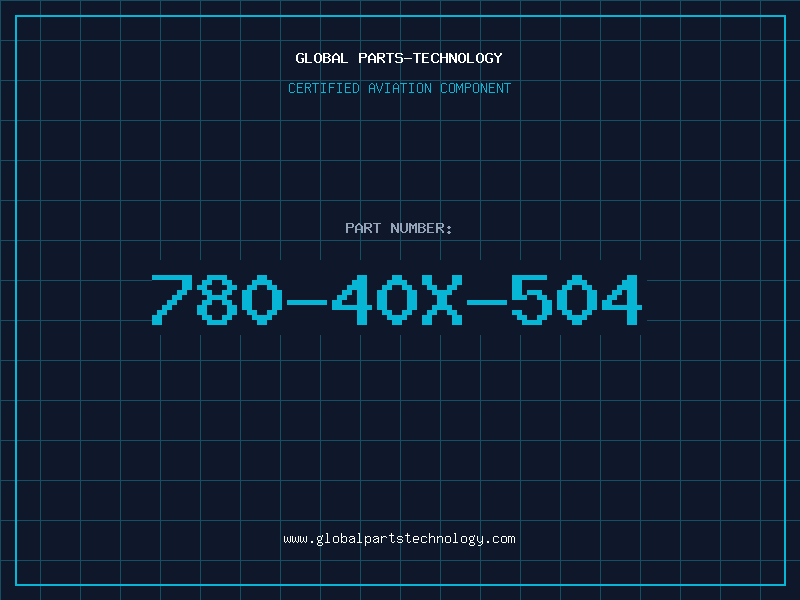 Aviation Part 780-40X-504