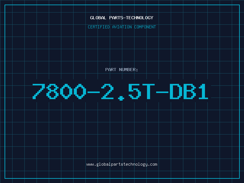 Aviation Part 7800-2.5T-DB1
