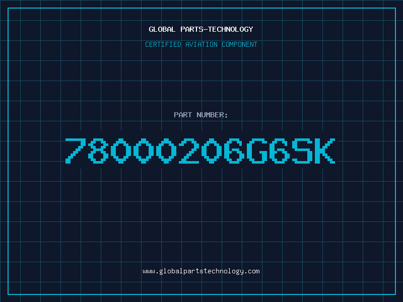 Aviation Part 78000206G6SK