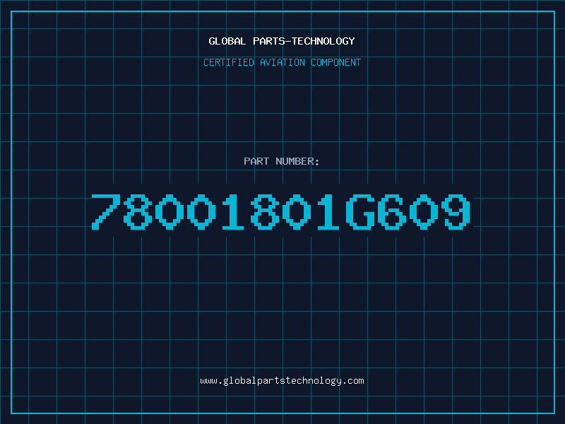 Aviation Part 78001801G609