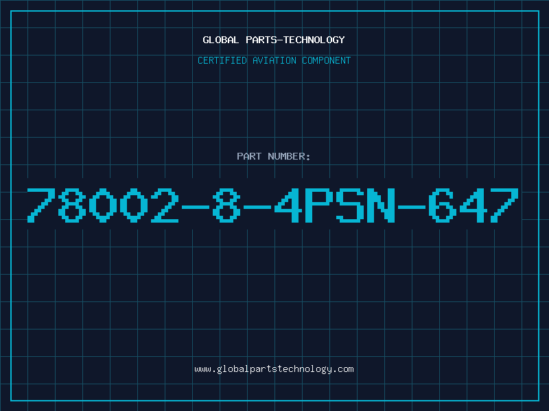Aviation Part 78002-8-4PSN-647