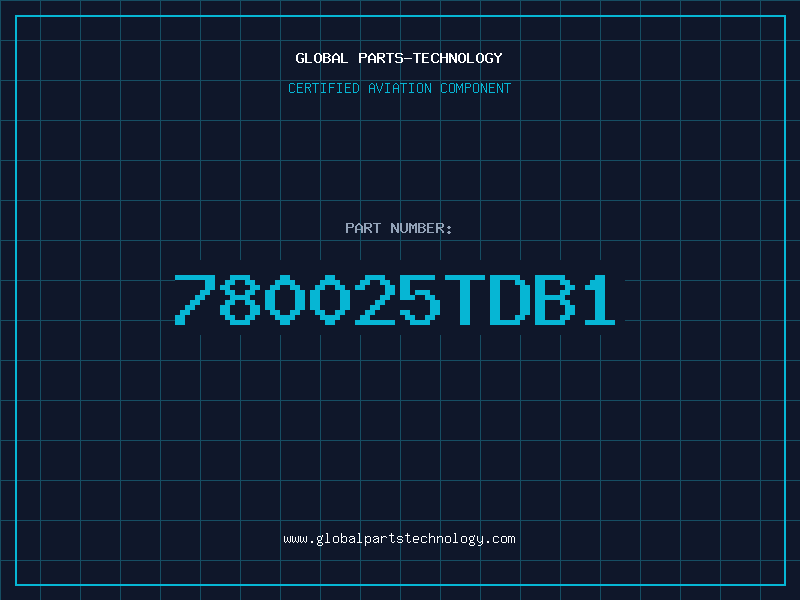Aviation Part 780025TDB1
