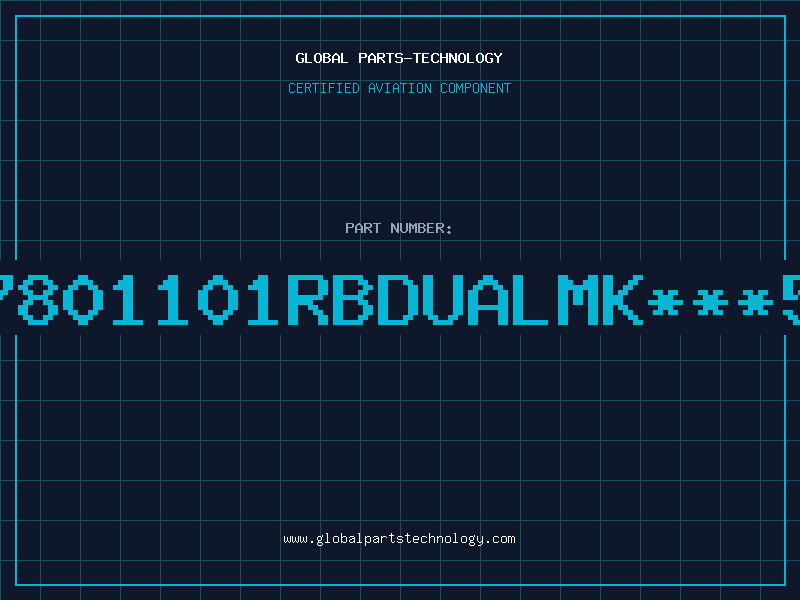 Aviation Part 7801101RBDUALMK***5