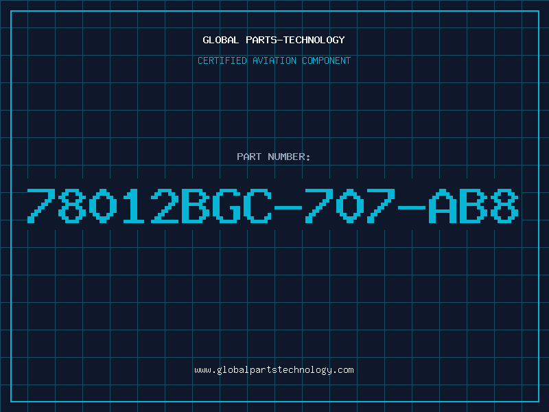 Aviation Part 78012BGC-707-AB8
