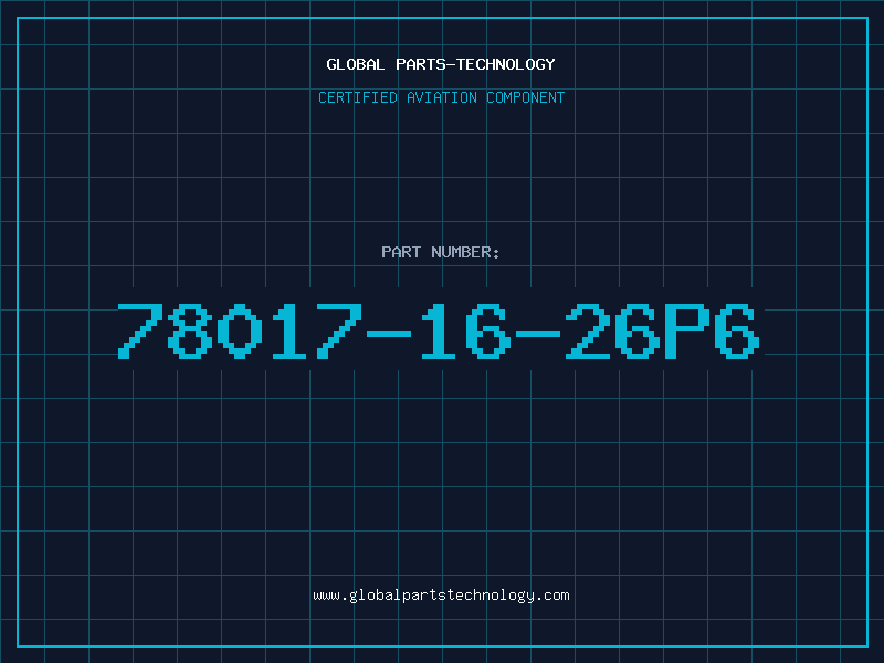 Aviation Part 78017-16-26P6