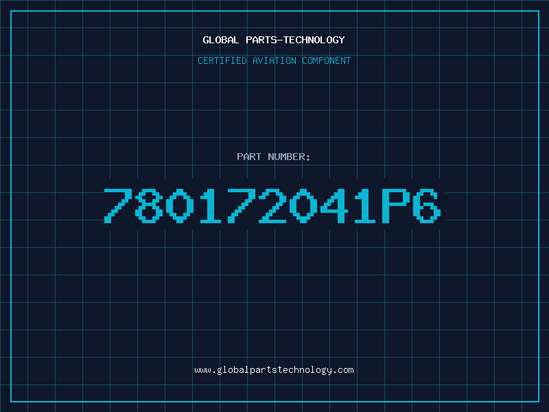 Aviation Part 780172041P6