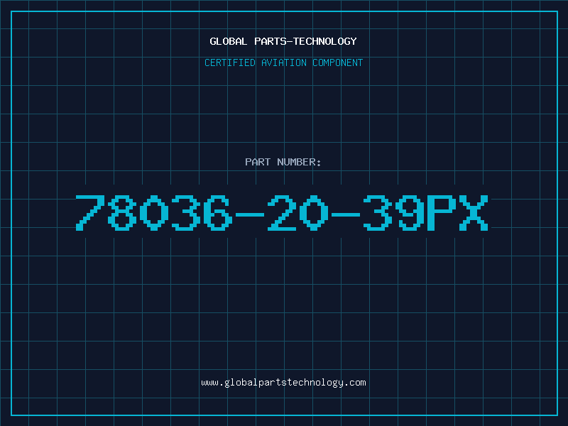 Aviation Part 78036-20-39PX