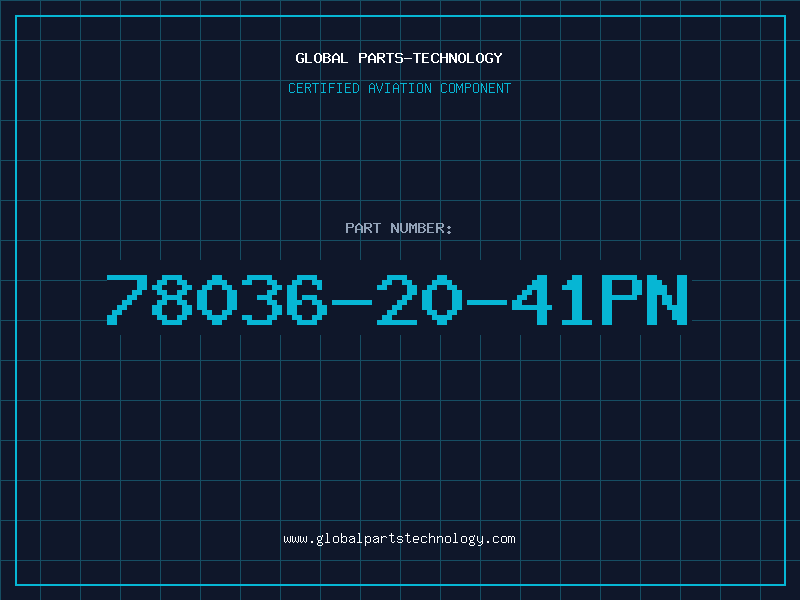 Aviation Part 78036-20-41PN