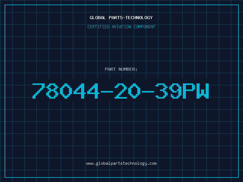 Aviation Part 78044-20-39PW