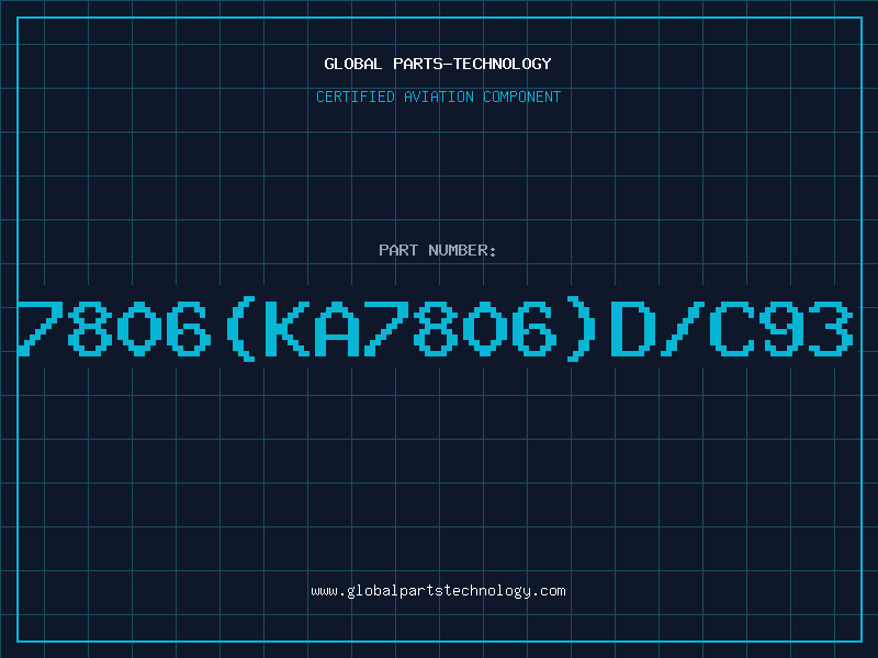 Aviation Part 7806(KA7806)D/C93