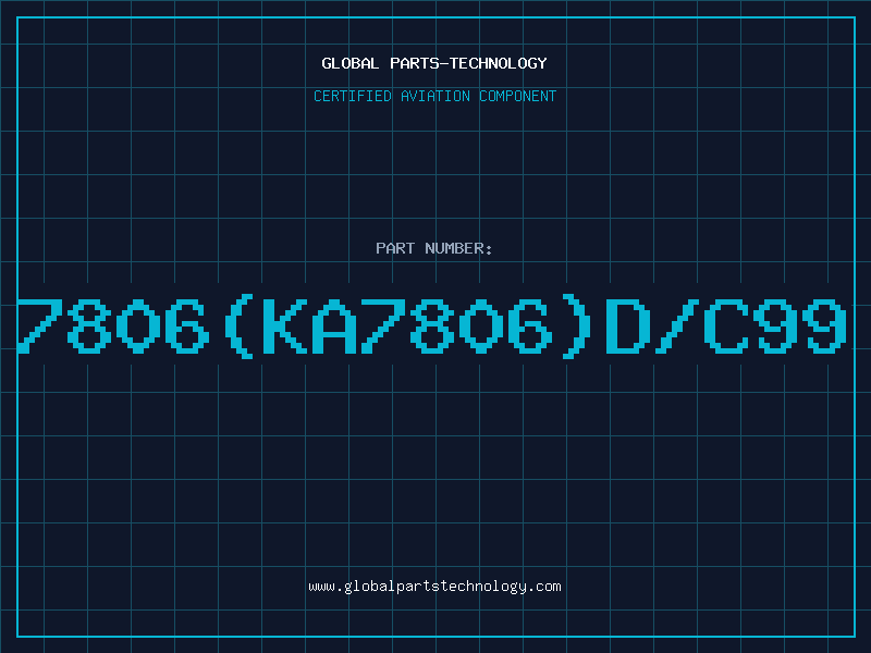 Aviation Part 7806(KA7806)D/C99