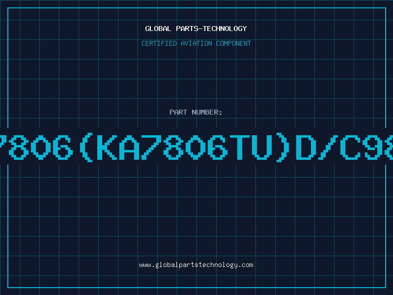 Aviation Part 7806(KA7806TU)D/C98