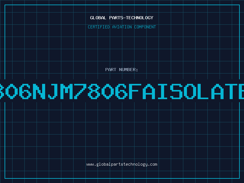 Aviation Part 7806NJM7806FAISOLATED