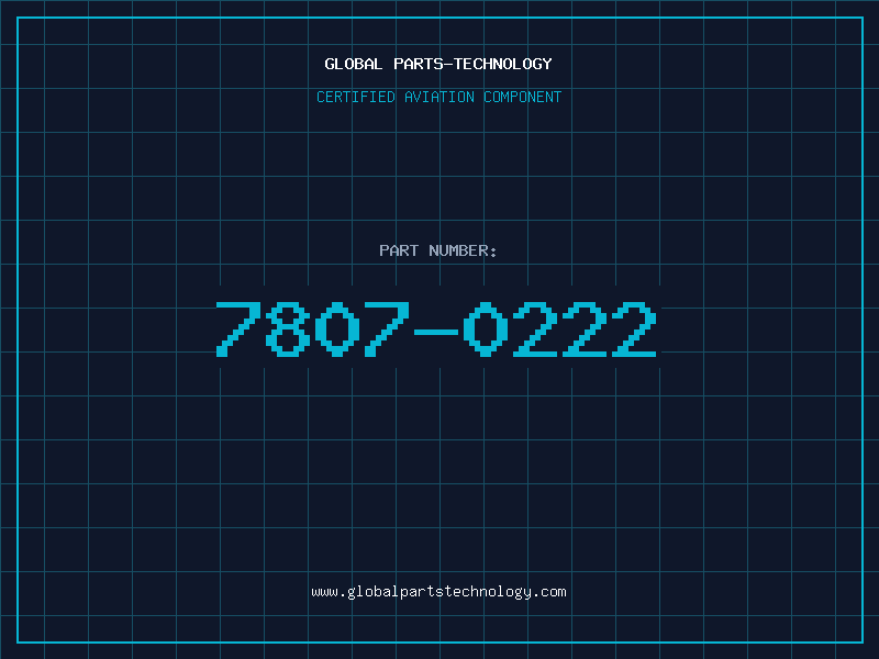 Aviation Part 7807-0222
