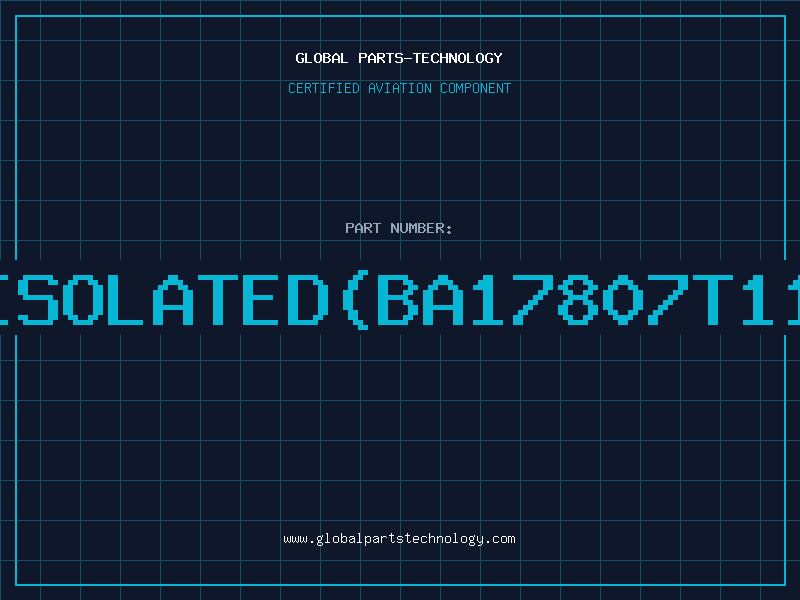Aviation Part 7807ISOLATED(BA17807T111)95