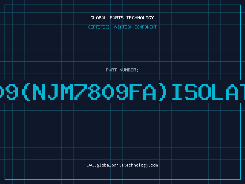 Aviation Part 7809(NJM7809FA)ISOLATED