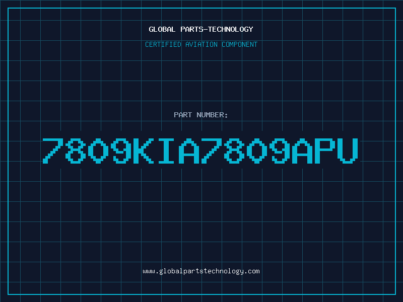 Aviation Part 7809KIA7809APU