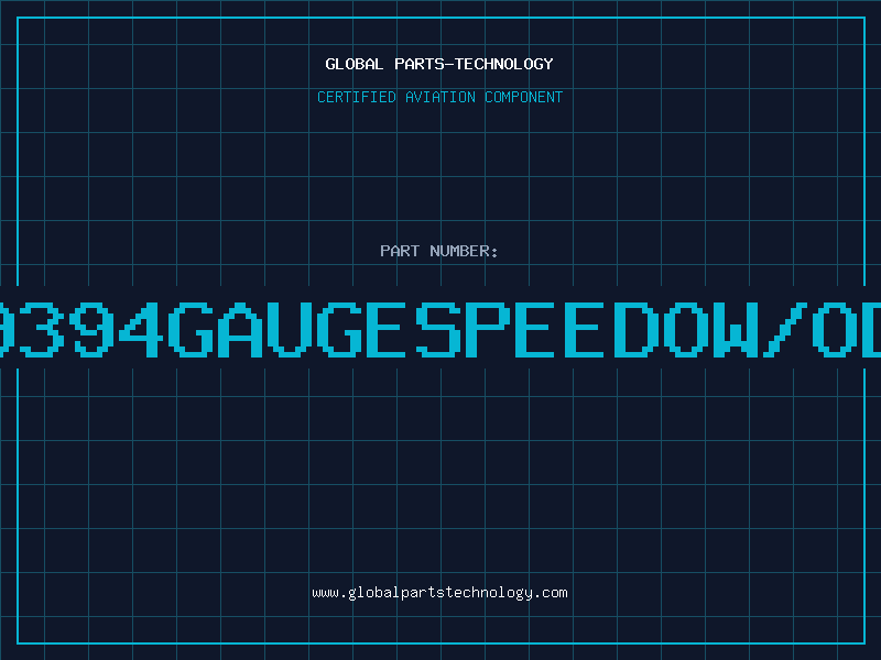 Aviation Part 780F2-49394GaugeSpeedoW/OdoAvlFor