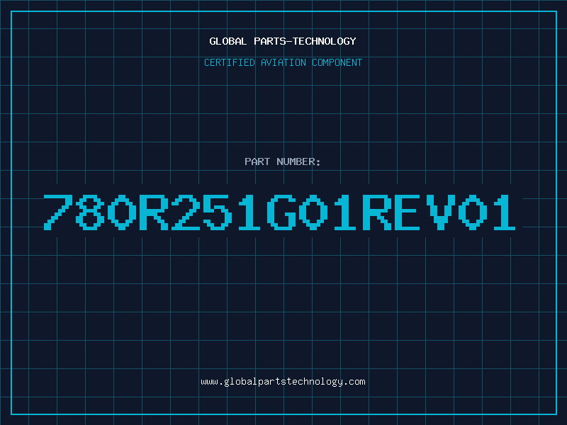 Aviation Part 780R251G01Rev01