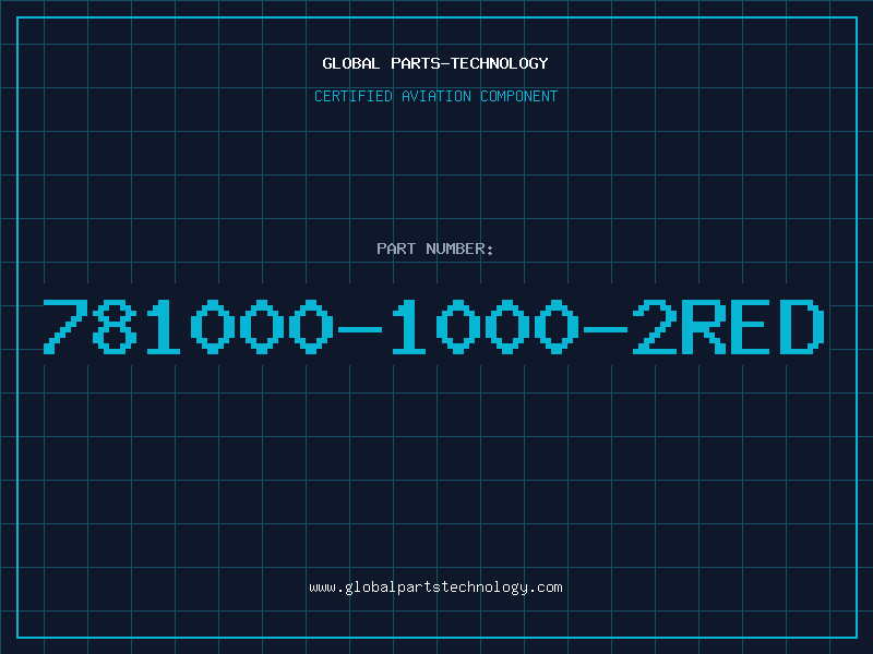Aviation Part 781000-1000-2RED