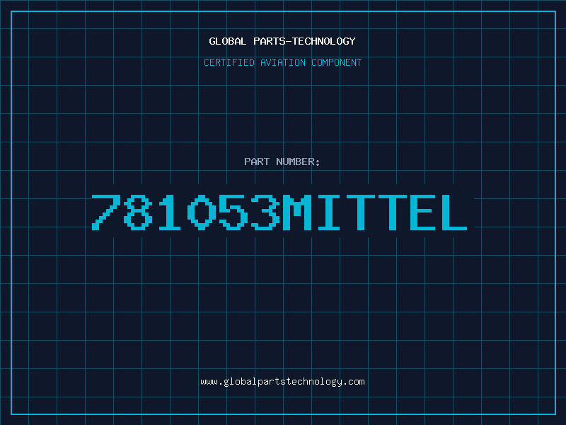 Aviation Part 781053MITTEL