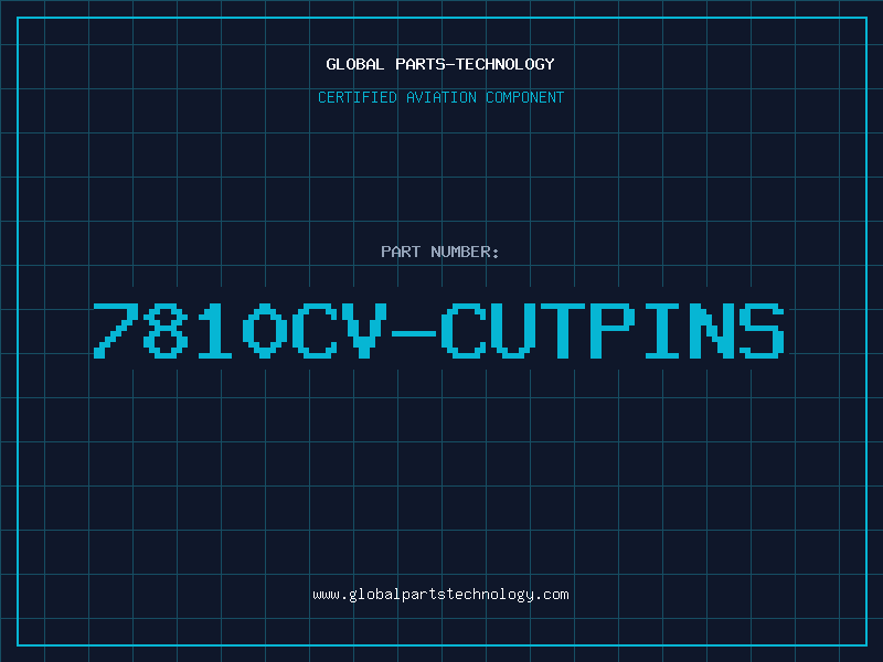 Aviation Part 7810CV-CUTPINS