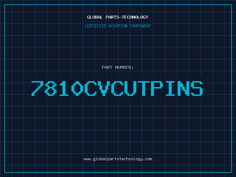 Aviation Part 7810CVCUTPINS