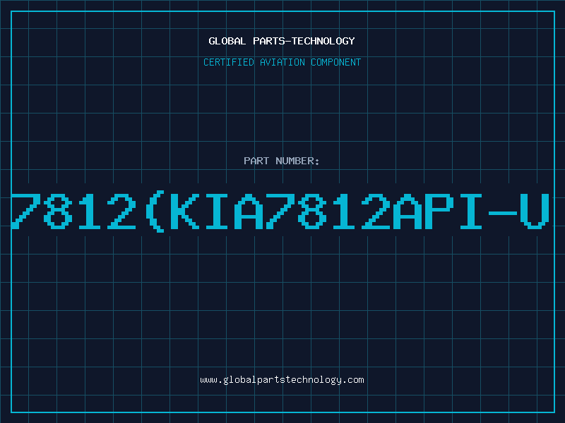 Aviation Part 7812(KIA7812API-U