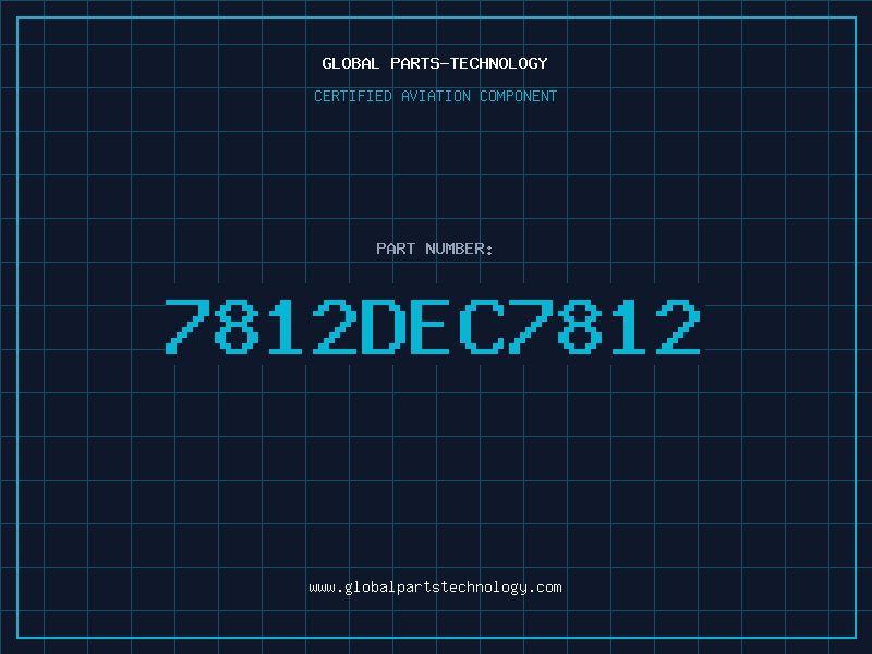 Aviation Part 7812DEC7812