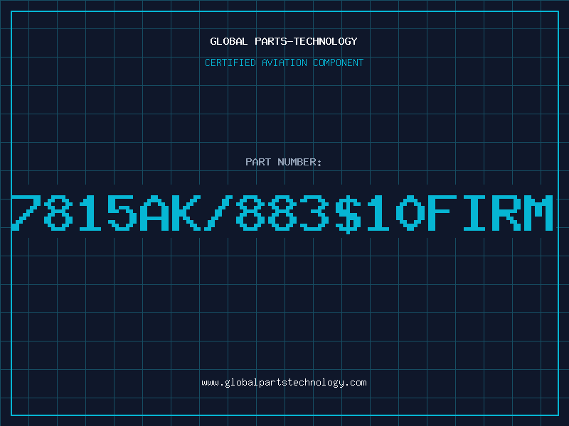 Aviation Part 7815AK/883FIRM