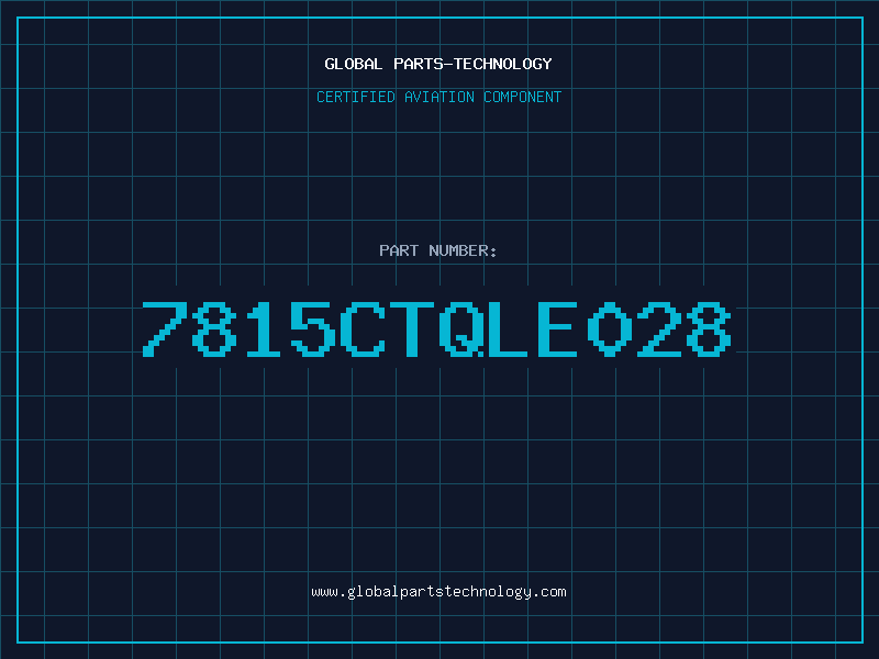 Aviation Part 7815CTQLE028